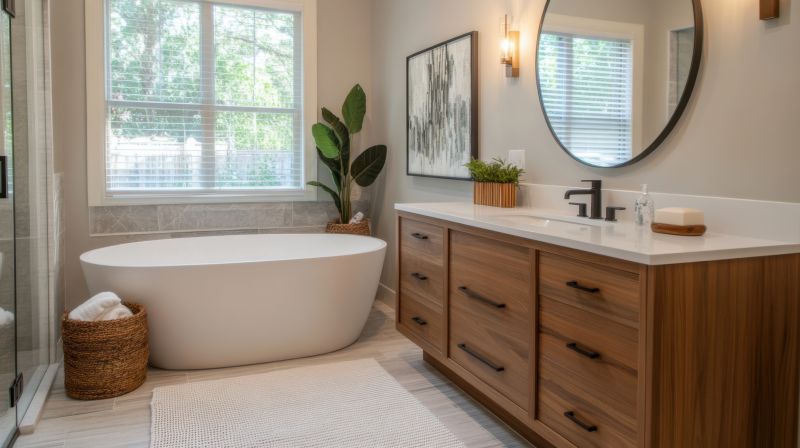Modern Tub Installation